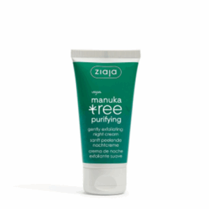 Crema exfoliante facial de noche Manuka tree puryfing