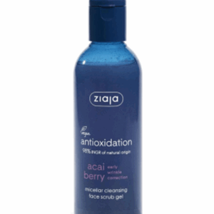 Micellar cleansing face scrub gel de acai berry
