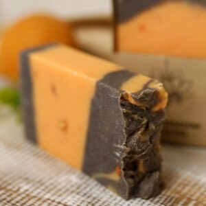 Jabón natural artesano de Canela y Naranja