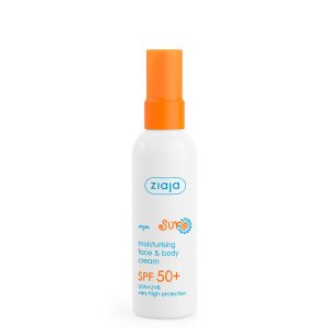 SUN Crema hidratante facial y corporal SPF 50+